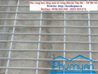 Thi công kèo thép mái bê tông Nhà Bè – TP HCM